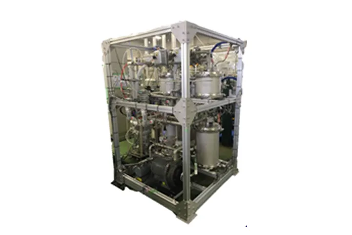  宇宙船内向けのCO2回収装置のイメージ